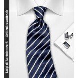 Luigi di Bartolomeo® Luxus-Seidenkrawatten, 100% Handgenäht