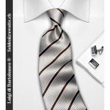 Luigi di Bartolomeo® Luxus-Seidenkrawatten, 100% Handgenäht