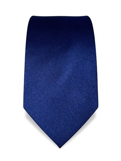Silk tie blue solid, article 1344, view 2
