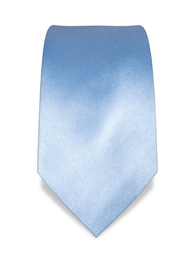 Silk tie blue solid, article 1352, view 2