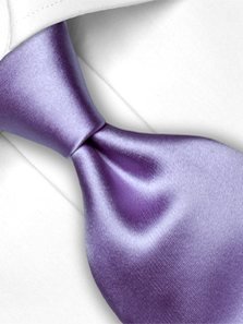 Silk tie purple solid, article 1819