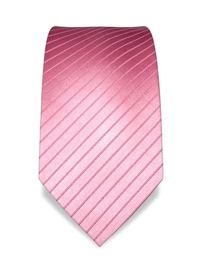 Silk tie pink striped, article 1319, view 2