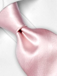 Silk tie pink striped, article 1361, view 3
