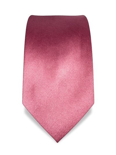 Silk tie rosé solid, article 1301, view 2