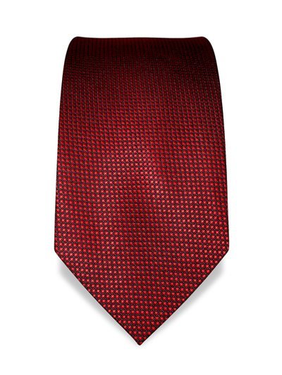 Silk tie red checked, article 1371, view 2