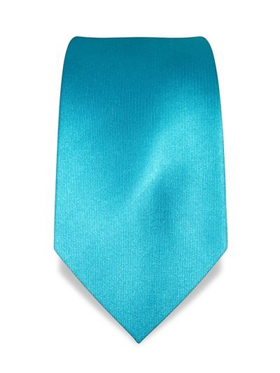 Silk tie turquoise solid, article 1350, view 2