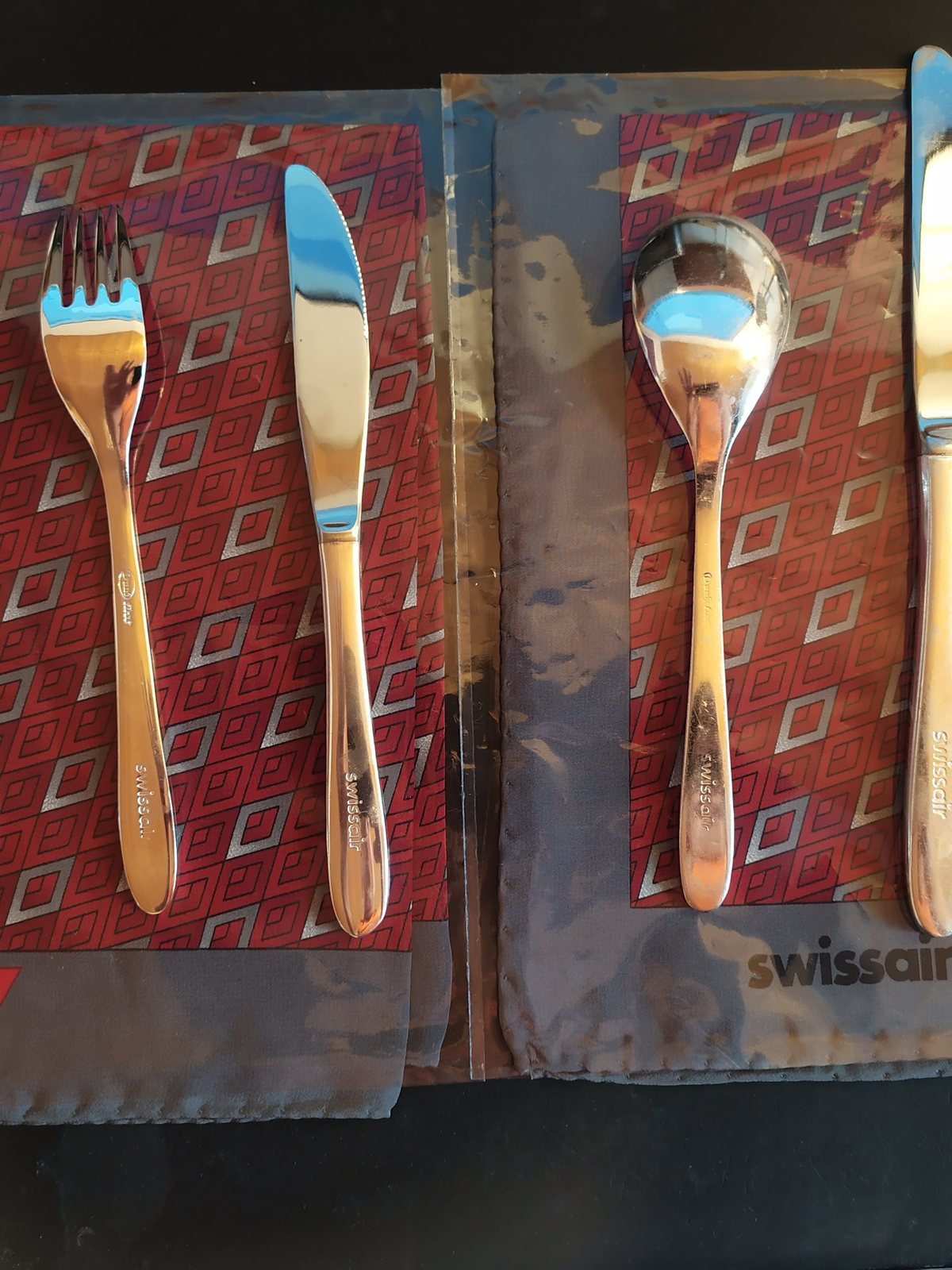 SWISSAIR® FirstClass Silbermesser Hauptgang, 12-teilig – Nr. SR105