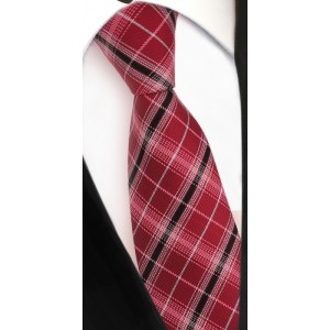 sehr schmal 6.5cm - Luigi di Bartolomeo® Krawatten / Luxus- Seidenkrawatte, 100% Handgenäht, inkl. Seidensäcklein
